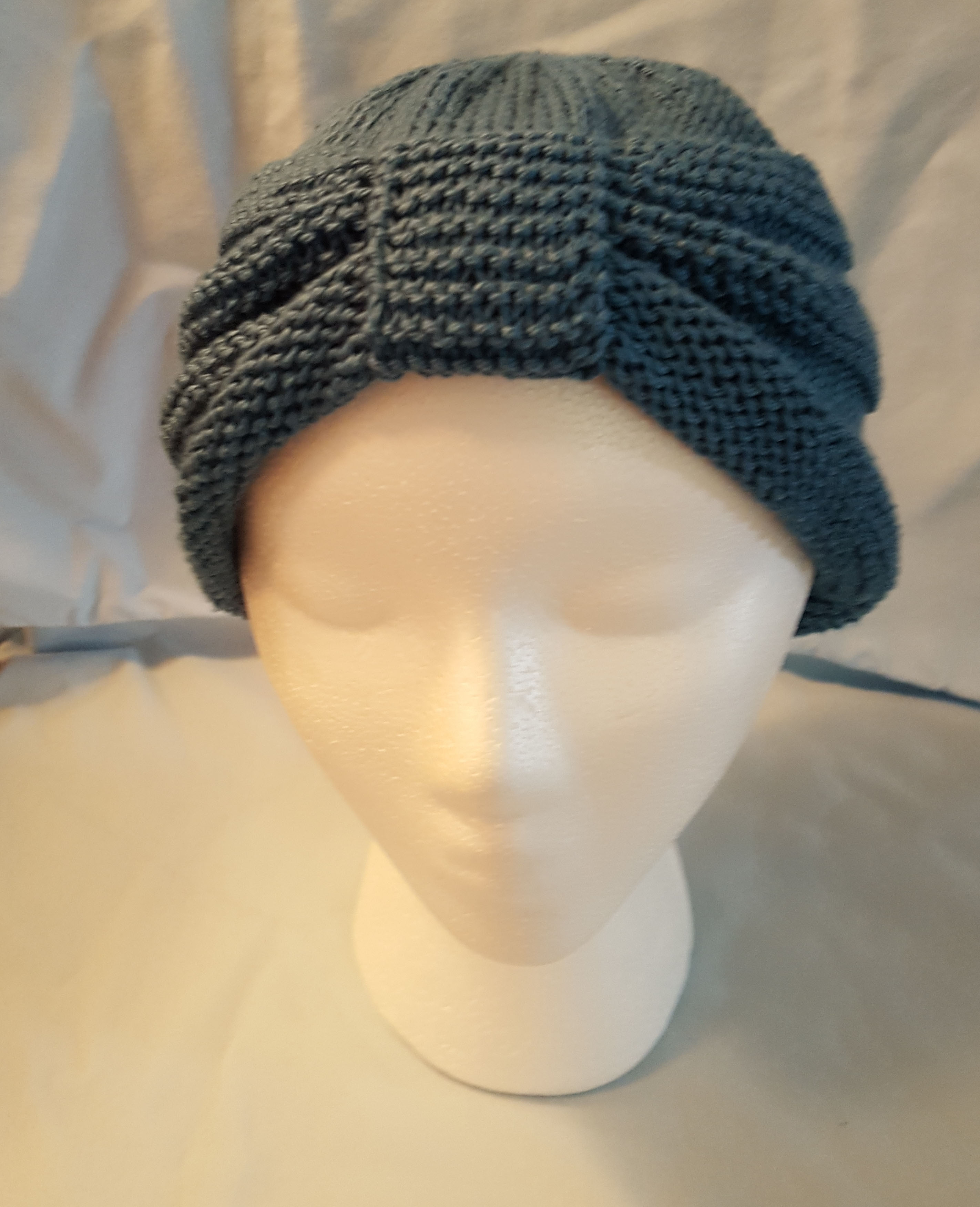 cancer cap knitting pattern